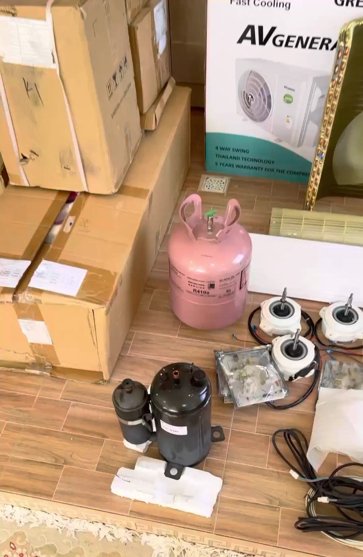 قطعات مصرفی ای وی جنرال